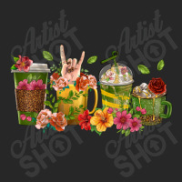 Floral Hustler Coffee Cups Men's T-shirt Pajama Set | Artistshot