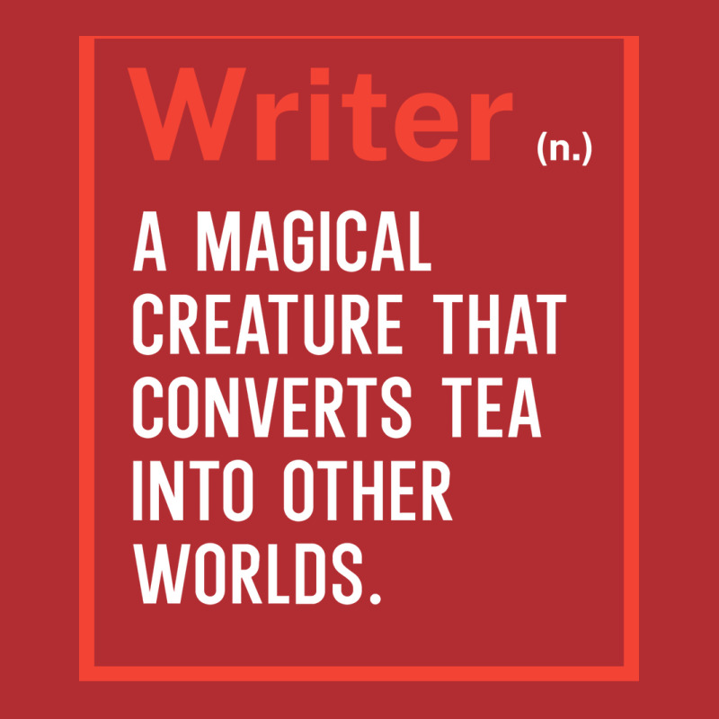 Writer A Magical Creature That Converts Tea Into O Ladies Fitted T-Shirt by hynanvskyy | Artistshot