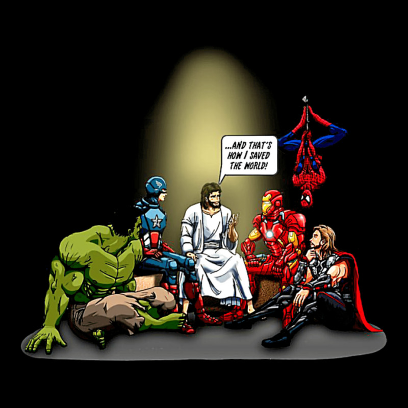 And That's How I Saved The World Jesus Gifts For F Fleece Short by davanifeayil | Artistshot