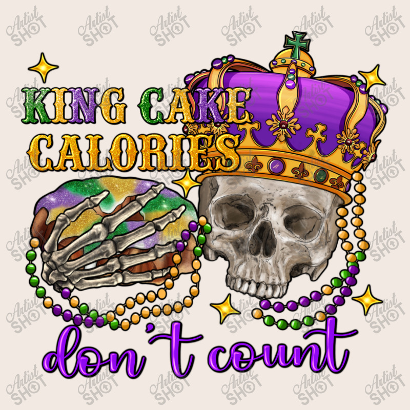 King Cake Calories Don't Count Skull Duffel Bag | Artistshot