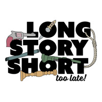 Long Story Short V-neck Tee | Artistshot