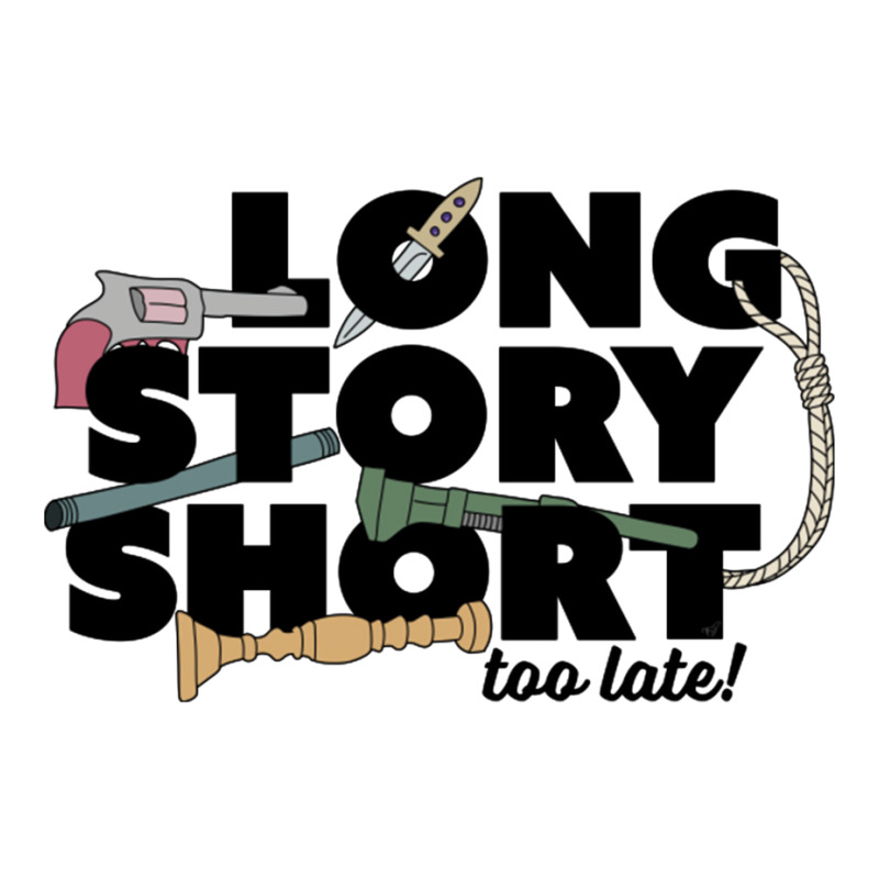 Long Story Short V-neck Tee | Artistshot