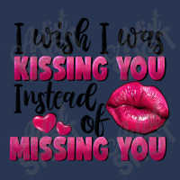 I Wish I Was Kissing You Instead Of Missing You Men Denim Jacket | Artistshot