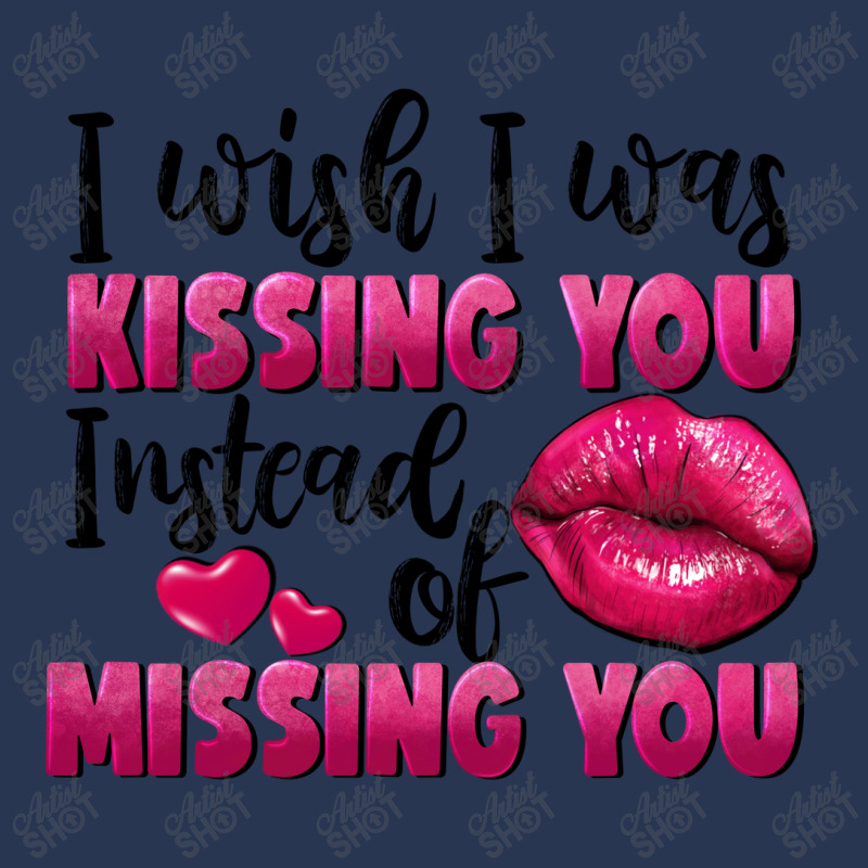 I Wish I Was Kissing You Instead Of Missing You Men Denim Jacket by FaDigitalArtStudio | Artistshot