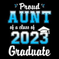 Proud Aunt Of A Class Of 20 Graduate Funny Senior Pocket T-shirt | Artistshot