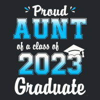 Proud Aunt Of A Class Of 20 Graduate Funny Senior Crewneck Sweatshirt | Artistshot