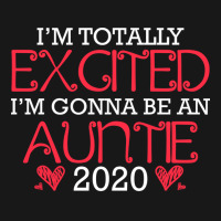 Im Totally Excited Im Gonna Be Auntie Vintage Flannel Shirt | Artistshot