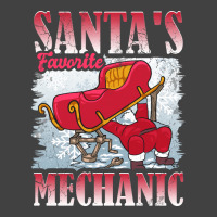 Christmas Santas Favorite Mechanic Auto Diesel Ele Vintage T-shirt | Artistshot