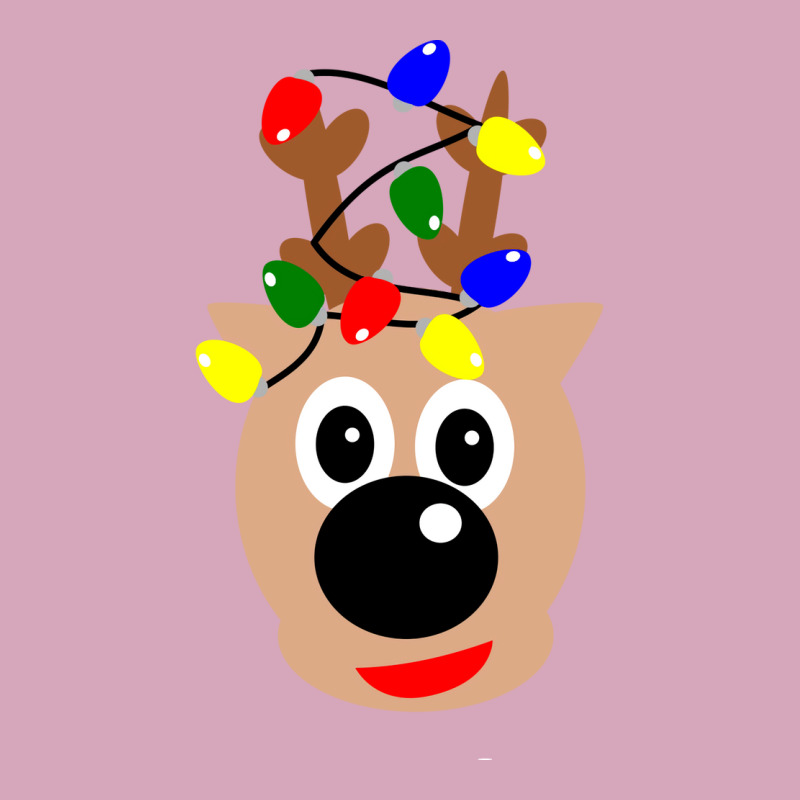 Cute Christmas Reindeer With Christmas Lights Desi Classic T-shirt by ghittibuculb | Artistshot