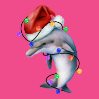 Dolphin Christmas  Cozy Dolphin T  Christmas Light Crewneck Sweatshirt | Artistshot