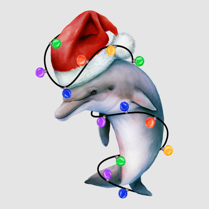 Dolphin Christmas  Cozy Dolphin T  Christmas Light Exclusive T-shirt by bonitamella8 | Artistshot