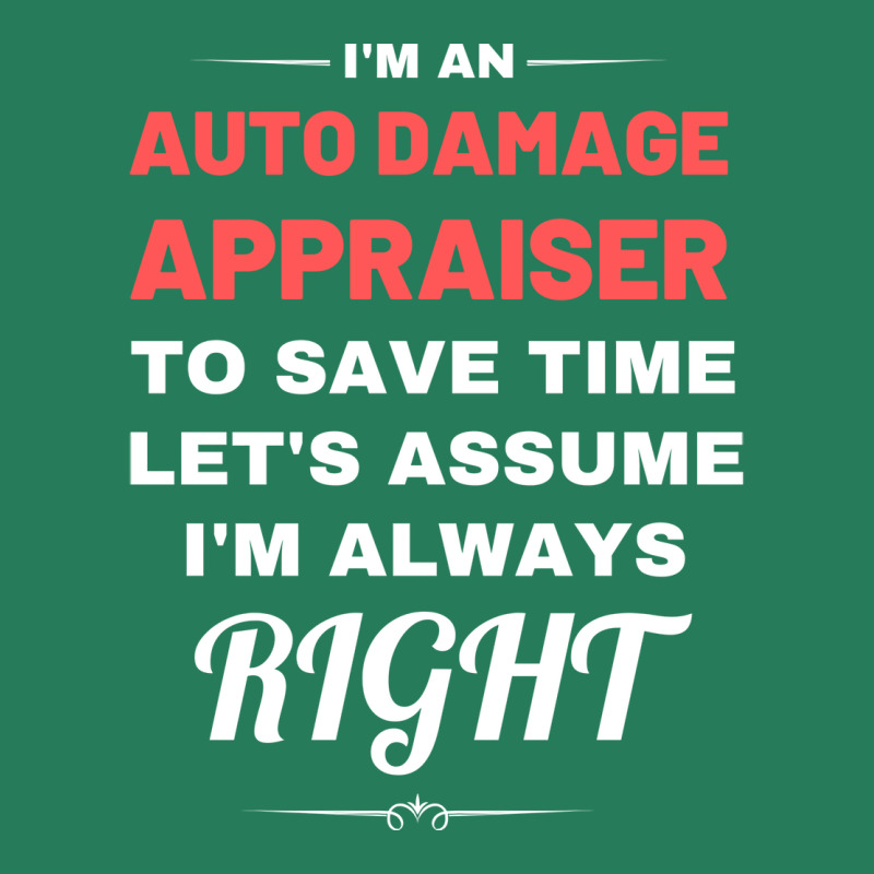 Im An Auto Damage Appraiser To Save Time Lets Assu T-Shirt by deonehidemav | Artistshot