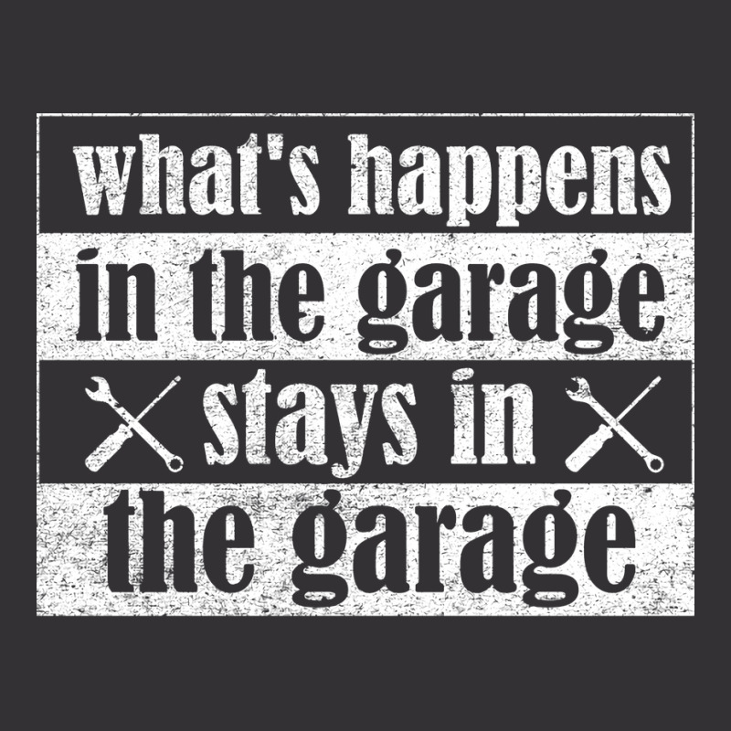 Whats Happens In The Garage Stays In The Garage Gi Vintage Short | Artistshot