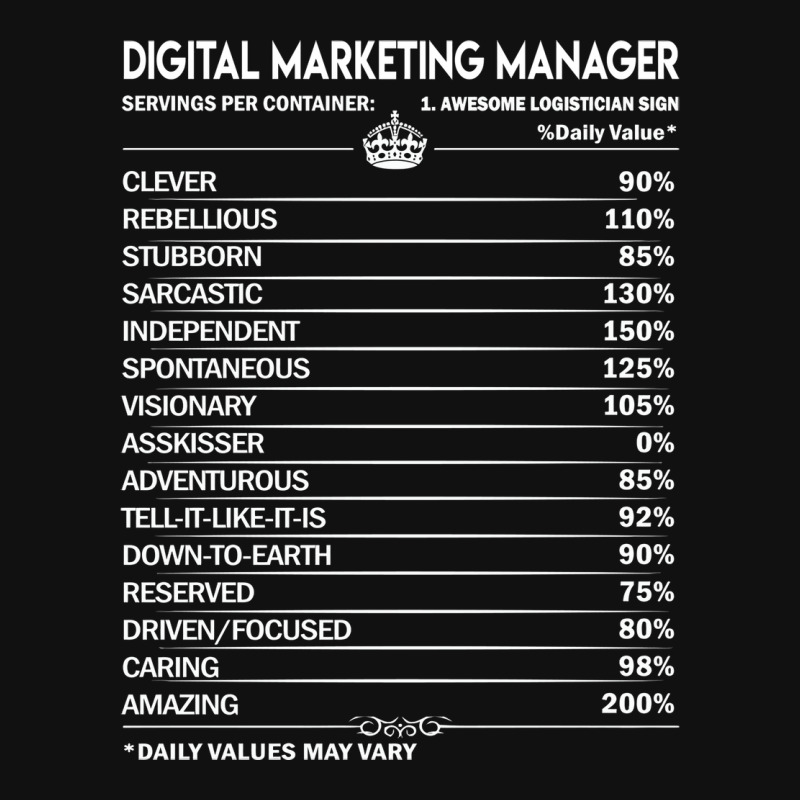 Digital Marketing Manager T  Digital Marketing Man Graphic T-shirt | Artistshot