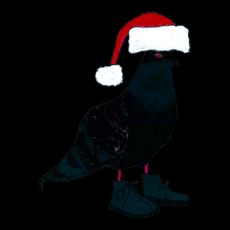 Christmas Pigeon In Santa Hat Fleece Short by ceceliodalisc | Artistshot