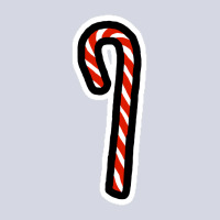 A Candy Cane For Christmas Minimal Art Aesthetic Fleece Short | Artistshot