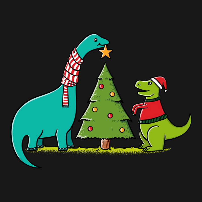 Dinosaurs Christmas Funny Flannel Shirt | Artistshot