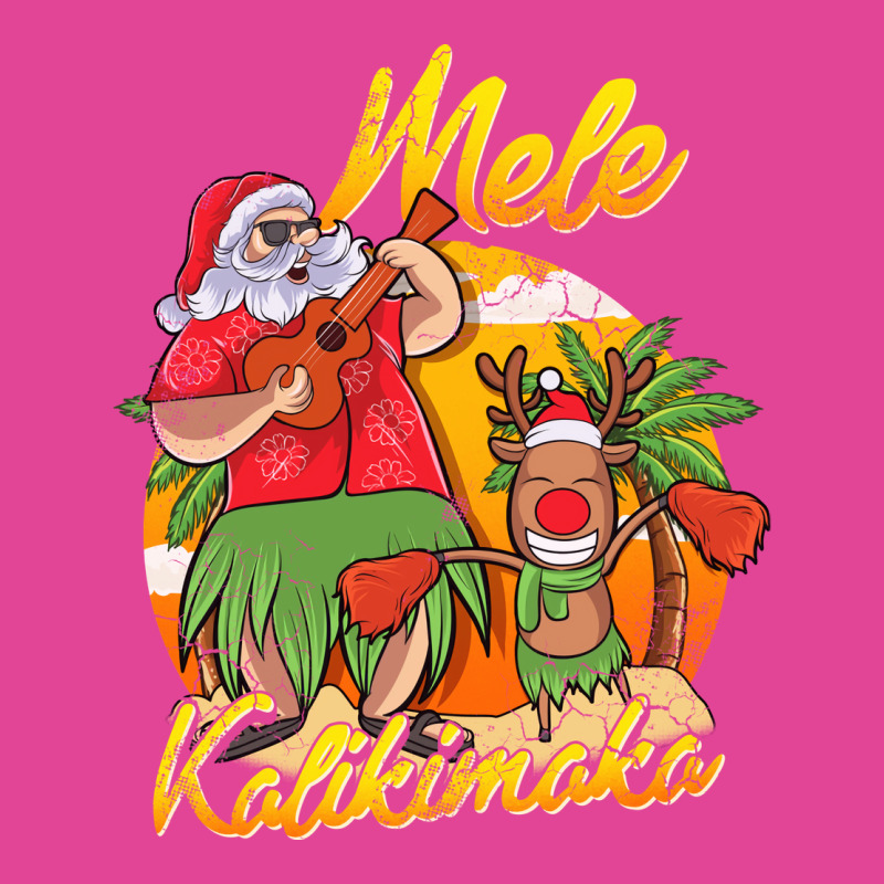 Mele Kalikimaka Santa Hawaiian Christmas In July H T-shirt | Artistshot