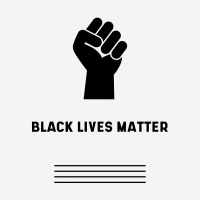 Simple Black Lives Matter In Black And White Letters - Protest Gifts Classic T-shirt | Artistshot