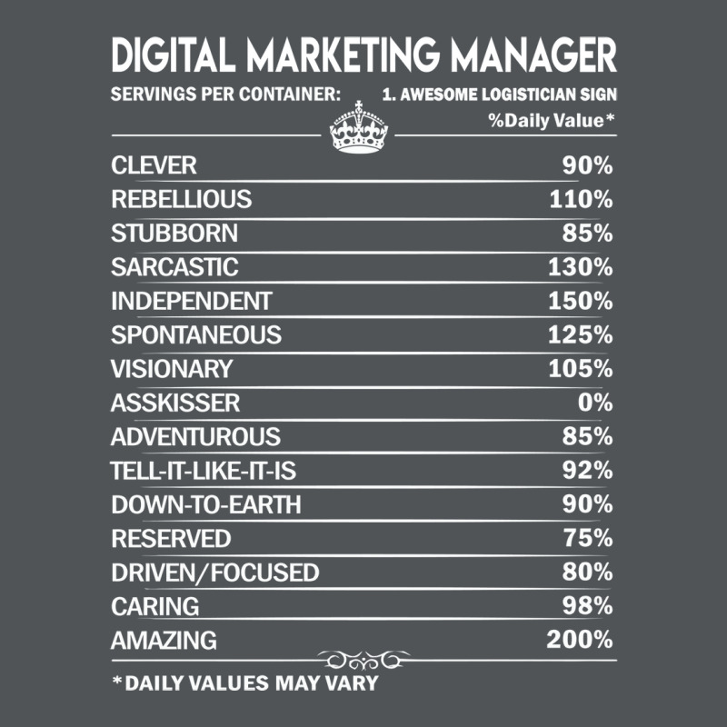 Digital Marketing Manager T  Digital Marketing Man Long Sleeve Shirts by amoserunlandr | Artistshot