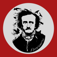 Edgar Allan Poe Nevermore Circular Design Adjustable Cap | Artistshot