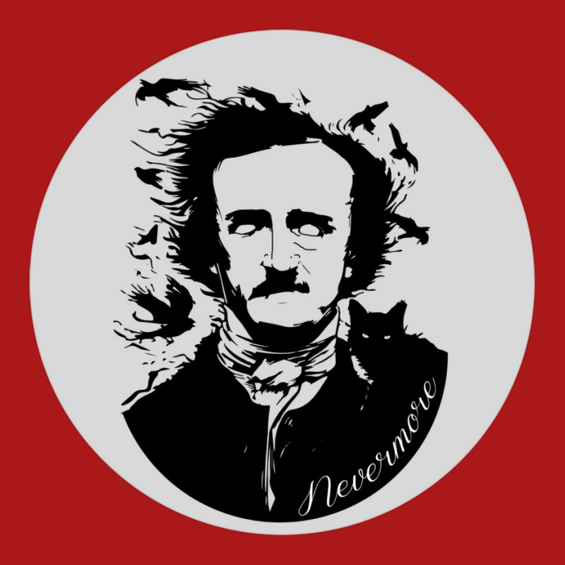 Edgar Allan Poe Nevermore Circular Design Adjustable Cap by abasinzajzonj | Artistshot