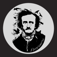 Edgar Allan Poe Nevermore Circular Design Vintage Cap | Artistshot