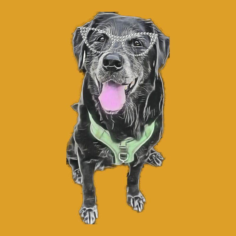 Stacey The Black Lab Hippie T-Shirt by alheklupsm | Artistshot