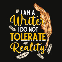 I Am A Writer I Do Not Tolerate Reality Trending Scorecard Crop Tee | Artistshot