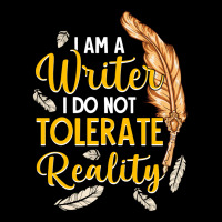 I Am A Writer I Do Not Tolerate Reality Trending Cropped Sweater | Artistshot