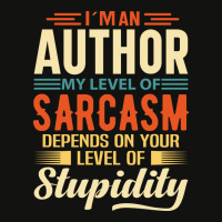 Im An Author Gift Scorecard Crop Tee | Artistshot