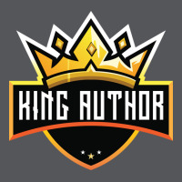 King Author Blue Ladies Fitted T-shirt | Artistshot