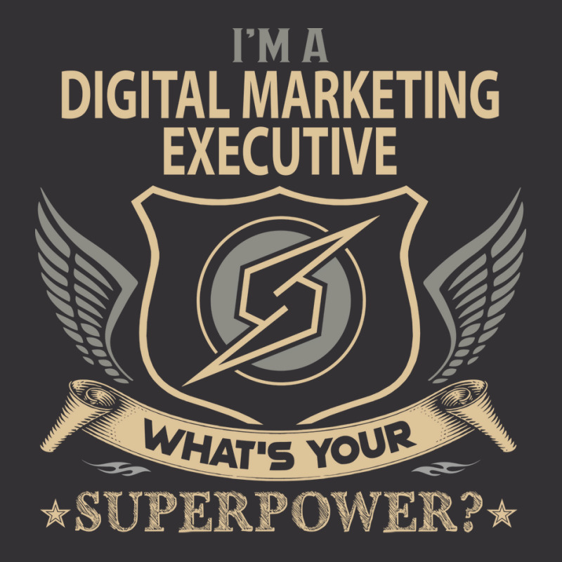 Digital Marketing Executive T  Superpower Gift Ite Vintage Hoodie | Artistshot