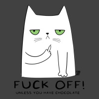 Fuck Off Cat Green Vintage T-shirt | Artistshot