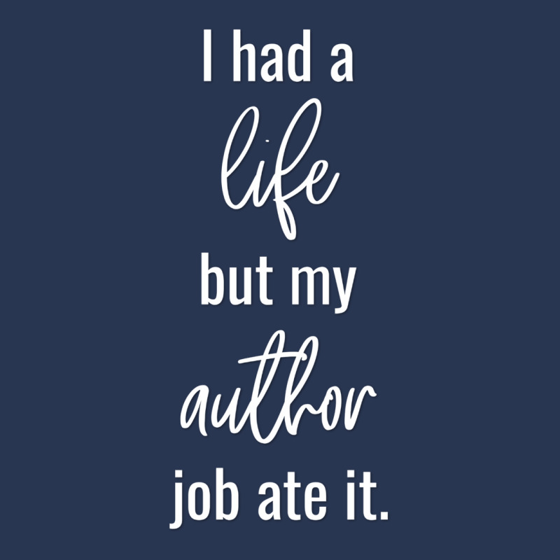 I Had A Life But My Author Job Ate It Summer Ladies Denim Jacket by funckesddigo | Artistshot