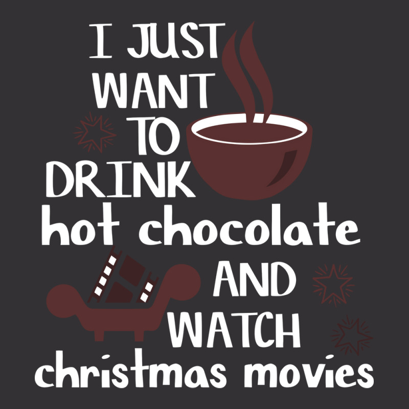 I Just Want To Drink Hot Chocolate And Watch Chris Vintage Short | Artistshot