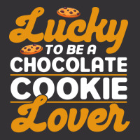 Lucky To Be A Chocolate Cookie Lover Baking Chocol Vintage Short | Artistshot