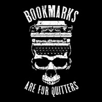 Bookmarks Are For Quitters Halloween Writer Typewr V-neck Tee | Artistshot