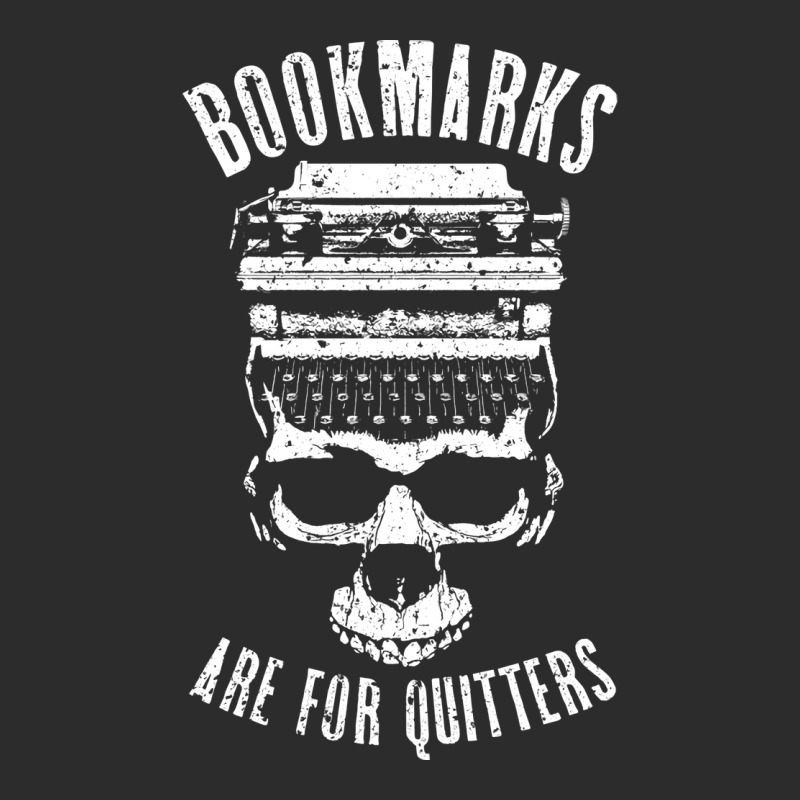 Bookmarks Are For Quitters Halloween Writer Typewr Exclusive T-shirt by smrdelkofroni | Artistshot