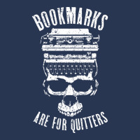 Bookmarks Are For Quitters Halloween Writer Typewr Men Denim Jacket | Artistshot