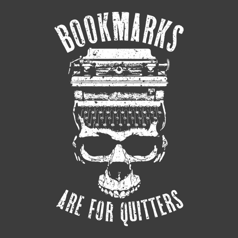 Bookmarks Are For Quitters Halloween Writer Typewr Men's Polo Shirt by smrdelkofroni | Artistshot