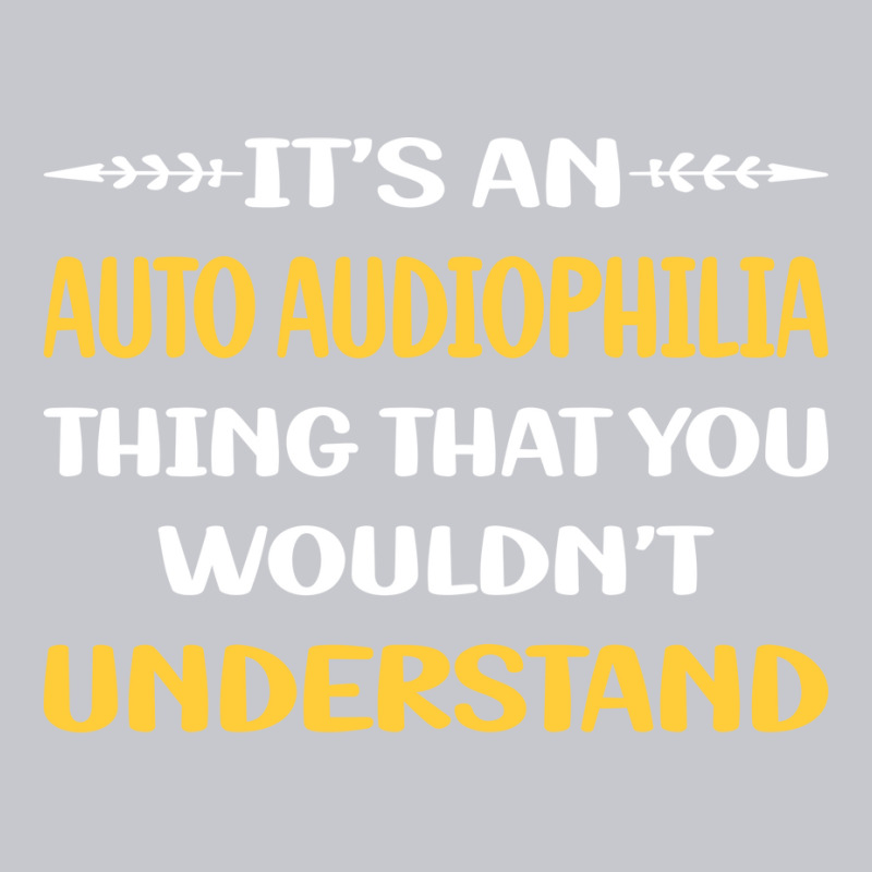 You Would Not Understand Auto Audiophilia Blue Unisex Jogger by nocniwignera | Artistshot