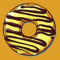 Yellow Donut Doughnut Chocolate Icing Frosting Gir T-shirt | Artistshot