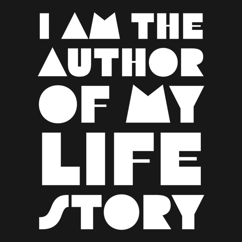 I Am The Author Of My Life Story Yellow Flannel Shirt | Artistshot