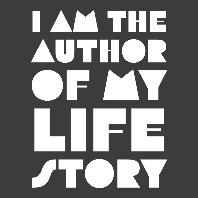 I Am The Author Of My Life Story Yellow Men's Polo Shirt | Artistshot