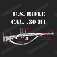 Us Rifle Carbine Cal 30 M1 Diagrams 3/4 Sleeve Shirt | Artistshot