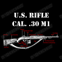 Us Rifle Carbine Cal 30 M1 Diagrams Zipper Hoodie | Artistshot