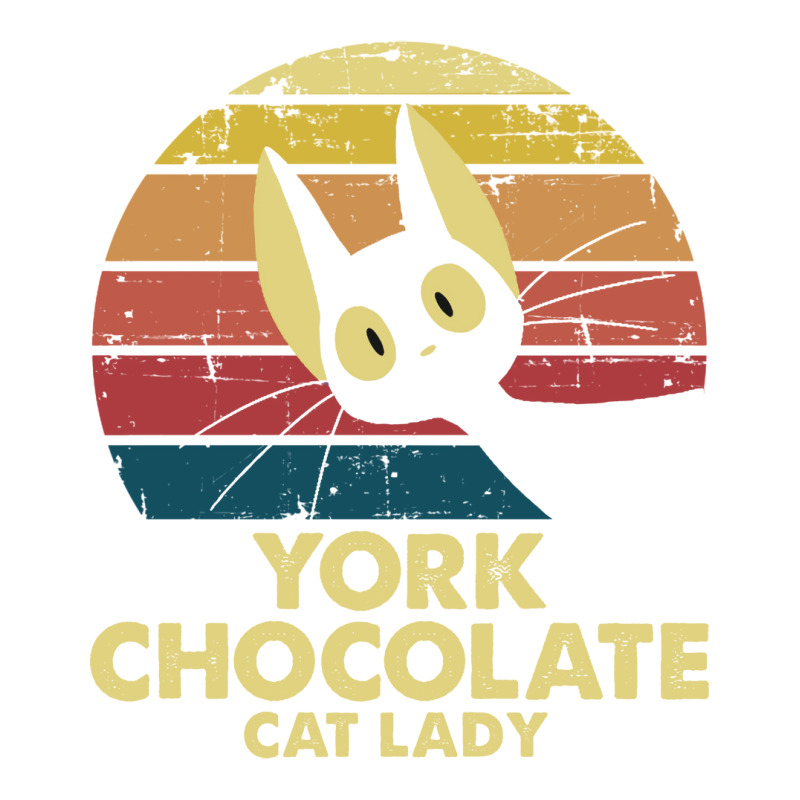 York Chocolate Cat Mom Perfect Present For Mom Mot V-neck Tee | Artistshot