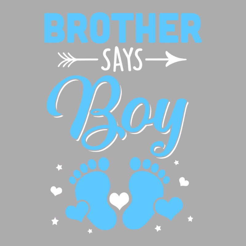 Gender Reveal For Brother Says Boy Matching Family Men's T-shirt Pajama Set | Artistshot