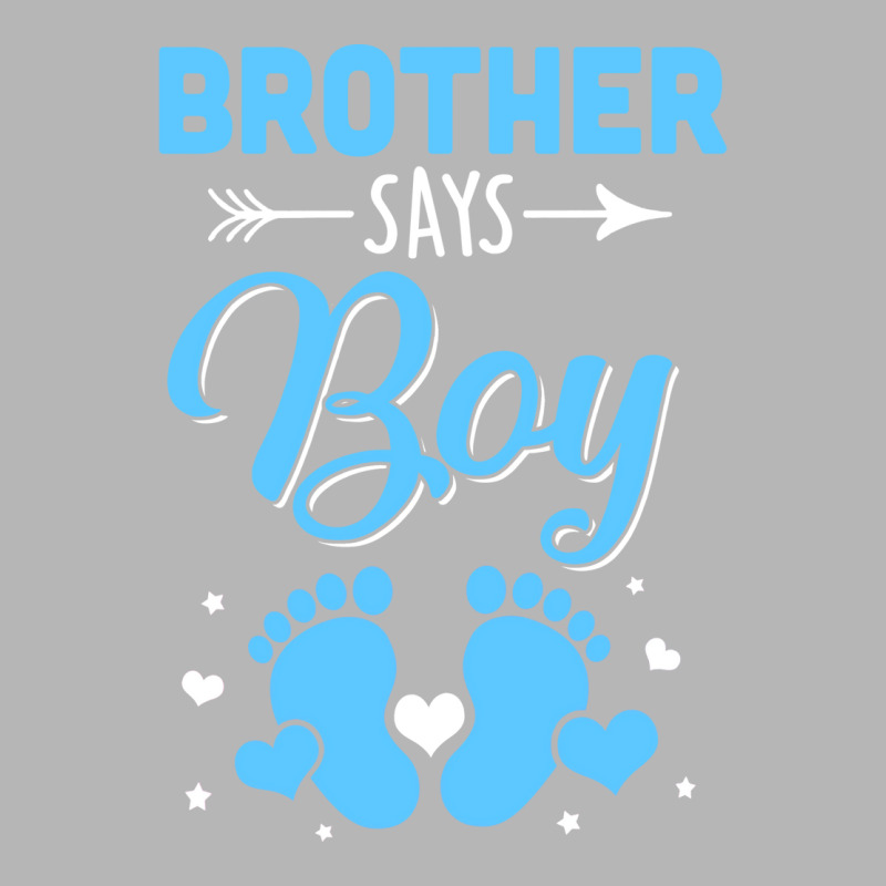 Gender Reveal For Brother Says Boy Matching Family Hoodie & Jogger Set | Artistshot